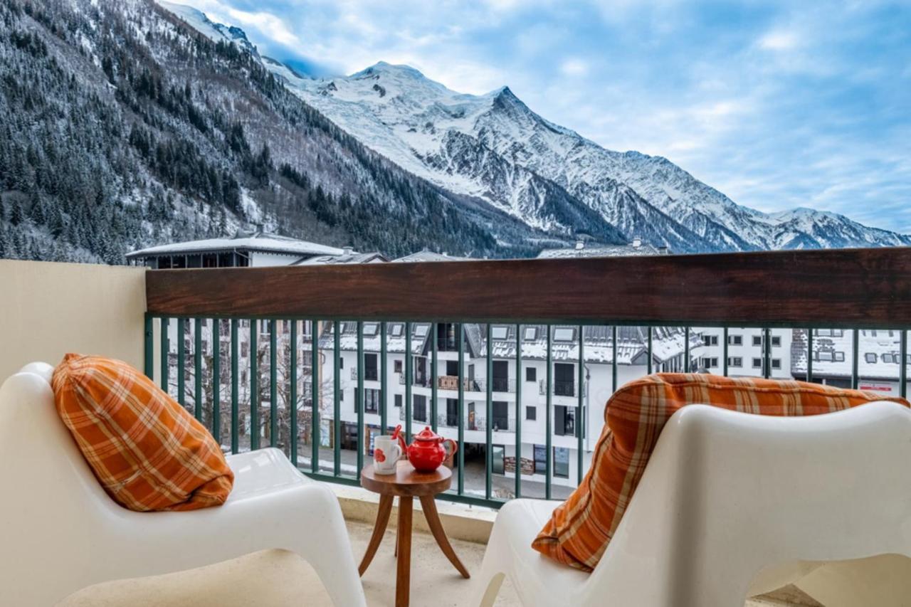 Apartment With Balcony And Mountain View Шамони Экстерьер фото