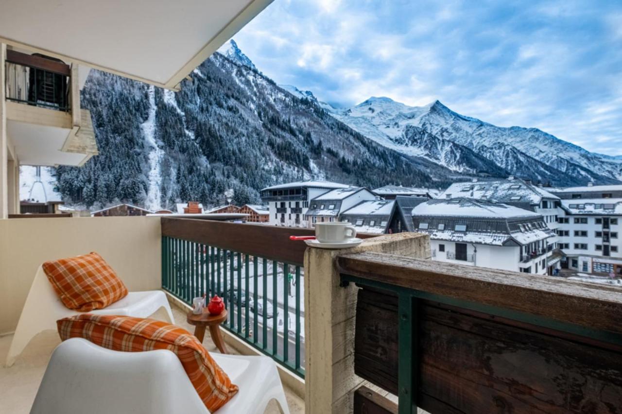 Apartment With Balcony And Mountain View Шамони Экстерьер фото